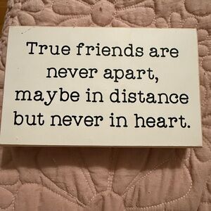 Inspirational Quote Plaque